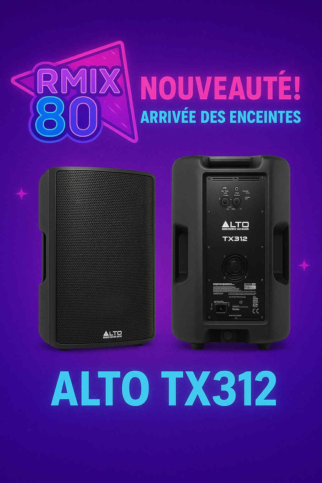 Enceinte de sonorisation — Rmix’Event